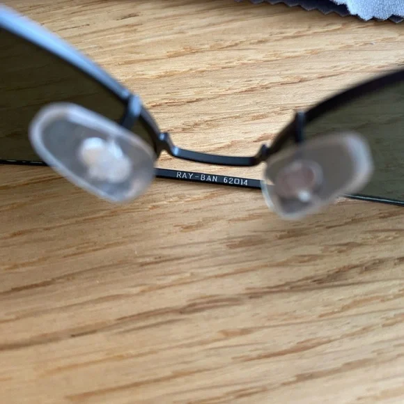 Ray-Ban Black Aviator Sunglasses NWT